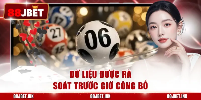 Dữ liệu được rà soát trước giờ công bố