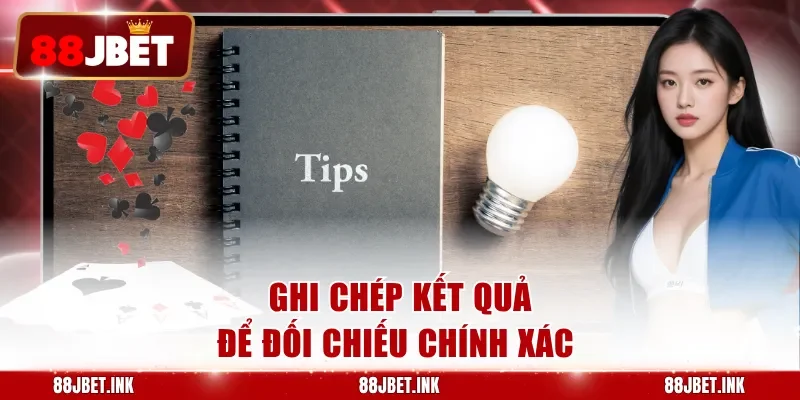 Ghi chép kết quả để đối chiếu chính xác