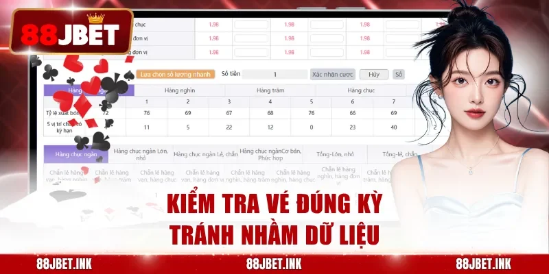 Kiểm tra vé đúng kỳ tránh nhầm dữ liệu